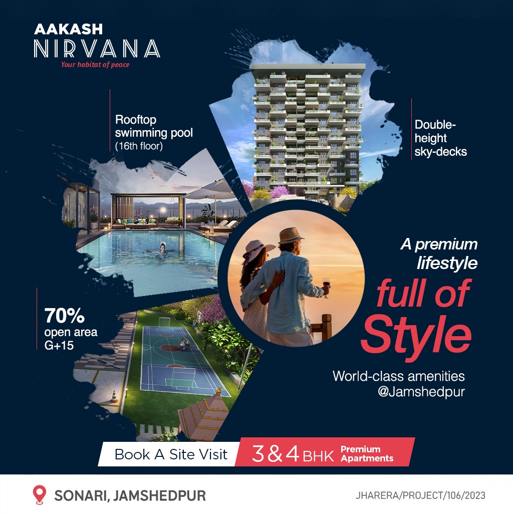 Discover the art of living well at #AakashNirvana. Offering exclusive 3 &amp; 4 BHK residences with luxurious amenities that redefine your everyday experience.

Book your site visit now! 

#luxurylifestyle #luxuryapartments #spaciousliving #AakashIndia #AakashNirvana #realestate