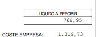 Mi empresa me ha dado una gratificación voluntaria de 1.000€ brutos. 
El coste para la empresa es de 1.319,73€.

Yo recibo neto 768,95€ 
El Estado recibe 550.78€

Es alucinante como nos ROBAN en la cara 😡