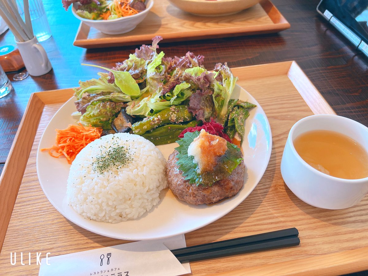 最近できたお店で美味しいランチ食べてきた🤗✨
ハンバーグ好きにはたまらんね🙌