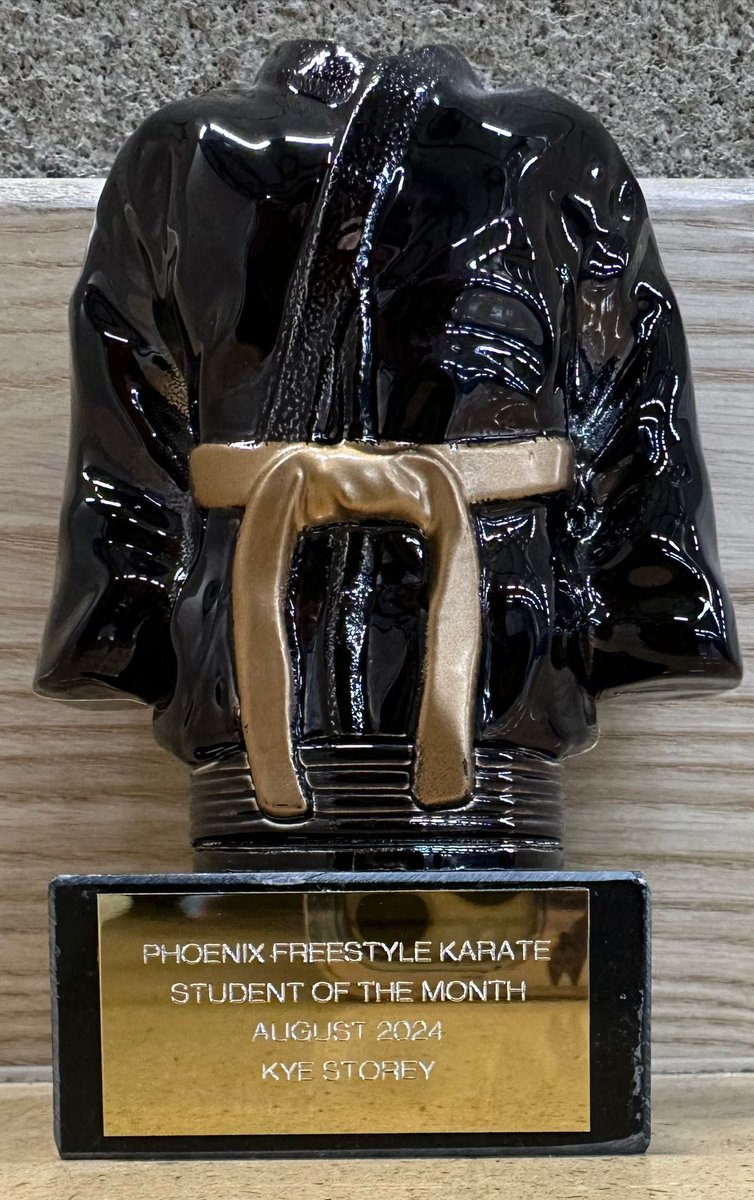 PFKKILLINGWORTH's tweet photo. Phoenix Freestyle Karate
Student Of The Month
August 2024
Kye Storey https://t.co/lYMQ5VkCBg