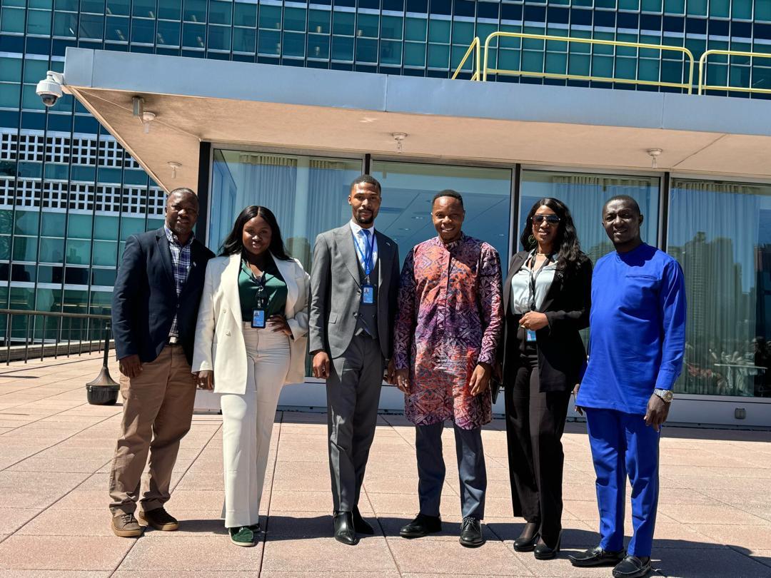 Poverty eradication is an achievable goal. At the Ecosoc Youth Forum 2024, with the Kenema District Youth Council Leader where I highlighted how nation's youth are driving progress towards a brighter, equitable future. Together, they inspire and lead efforts for change.