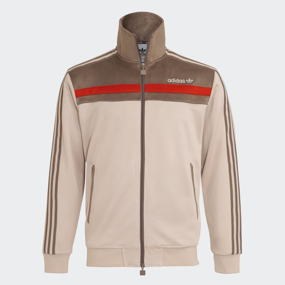 adidas トラックジャケット　大きいサイズ2XL 梅澤美波　ブラウン　ロゴ adidas トラックジャケット 大きいサイズ2XL 梅澤美波 ブラウン ロゴ