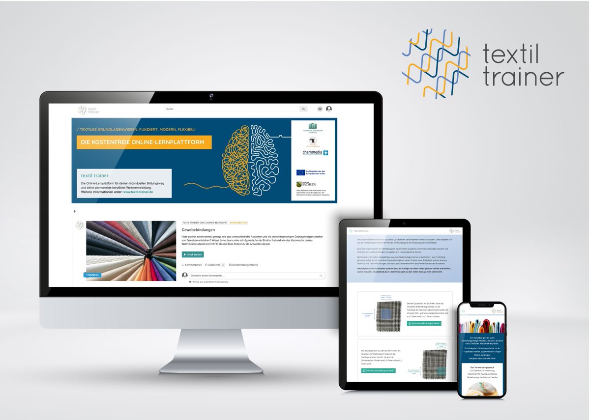Der textil trainer bietet allen Textil-​Interessierten – ob Praktikant, Azubi oder Studie – einen unkomplizierten Zugang zu den vielfältigen Themen der Branche. Mehr zu den Modulen &amp; zum kostenfreien Angebot auf go-textile.de/blog/textil-tr…
#gotextile #ausbildung #weiterbildung