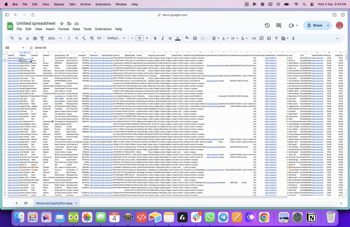 CelikayDev's tweet image. I might get in trouble for this, oh well.
I have a way to get unlimited Sales Navigator Scrape Results from Phantom Buster.
100% for free.
Reply "Phantom" and I'll send it over.