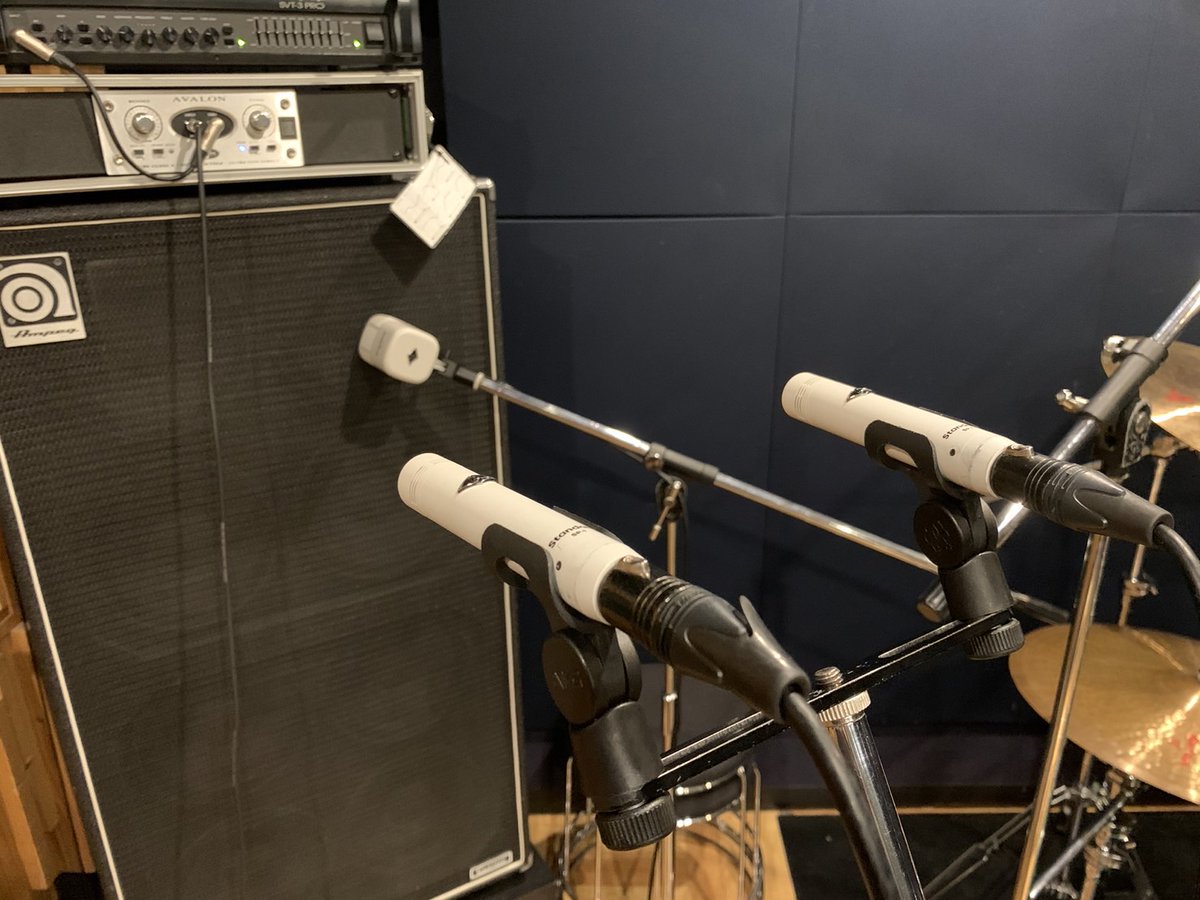 ♦︎UAudio無償キャンペーン♦︎
各楽器用マイクをフル活用しております🔥
音の傾向を後から変えられるため、時間に限りのある現場で重宝します。
キックに使用するSD-5は、特に変化がわかりやすくエンジニアのお気に入りです！

サウンドアーツだと全て無料で利用可能です！
studionoah.jp/book/2024/07/u…