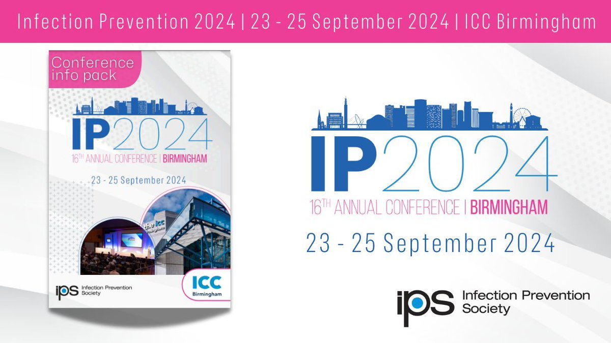 If you haven’t attended IPS Annual Conference before, or would like a refresher, we have created an information pack to answer your FAQs

buff.ly/4dpQPCg 

#InfectionPrevention #IPC #IPSEvents #IP2024Conf