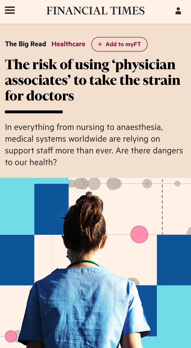 parthaskar's tweet photo. Lesser trained individuals delivering more care for the deprived population 

Facilitated by @NHSE_WTE @gmcuk leadership &amp; personal ego / hubris

A 2 tier system creation 

It’s now the @FT reporting on it 

Absolute wowsers what some have facilitated 😳

https://t.co/uTBdw8FwSv https://t.co/YuApOPLzm1