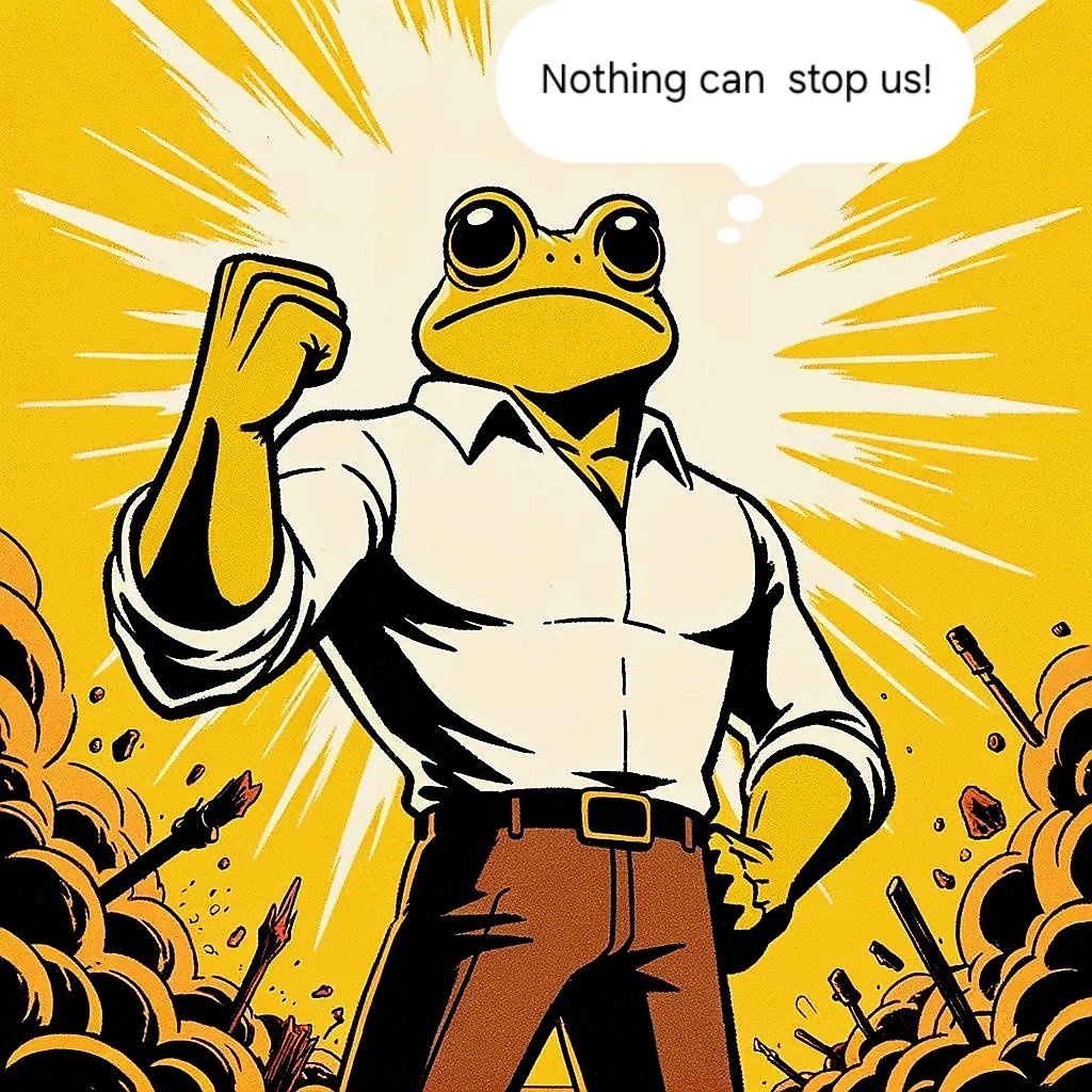 Nothing can stop us. 🐸🔥🚀
$Turbo | <a href="/TurboToadToken/">Turbo 🐸</a>