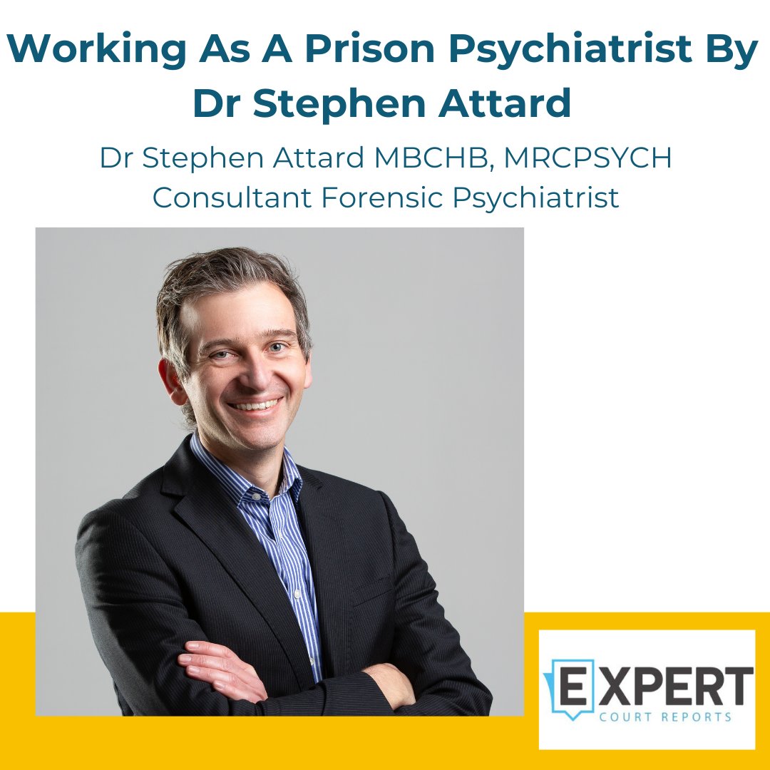 With the media spotlight very much on mental health in prisons, we speak to one of our experts about his own experiences working as a prison psychiatrist. 

You can read this article on our website - 
expertcourtreports.co.uk/blog/prison-ps…