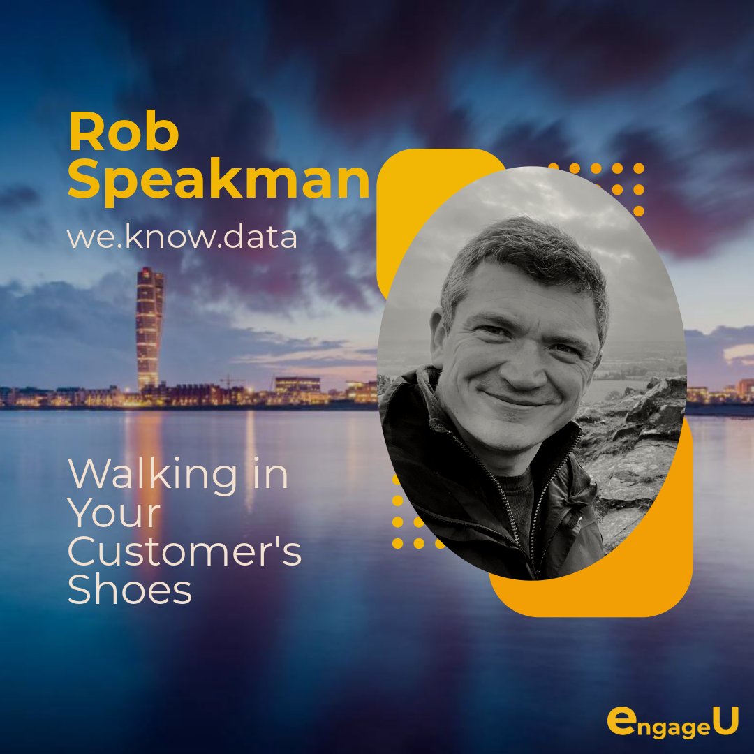 Engageu_eu's tweet image. 👟 Session Spotlight: Walking in Your Customer&apos;s Shoes 👟

Join Rob Speakman from We Know Data at #EngageU2024! Learn practical strategies to bridge the gap between developers and clients. Enhance your approach to software development and walk in your clients&apos; shoes.

#WeKnowData