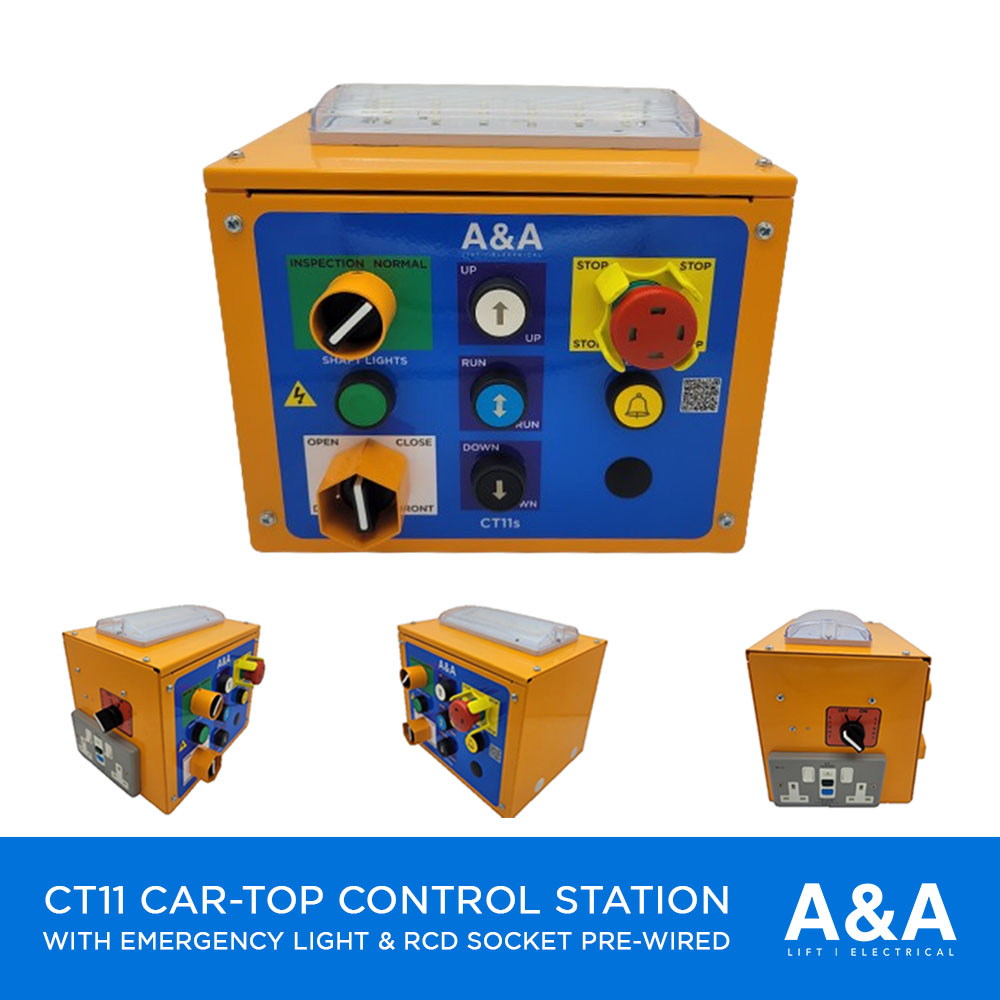 AAElectricalUK's tweet image. The CT11 Car Top Control Station is now available for order. Building on the success of our previous model, the CT11 retains all the trusted features while introducing new functions to enhance its versatility and performance. More information at lnkd.in/eBqD2End #CT11