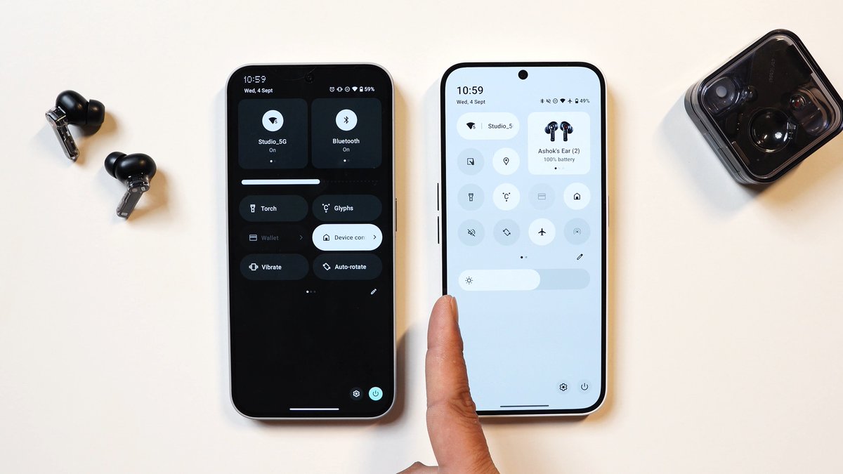 _techibee's tweet image. 10.🔆 Brightness Slider Update
The brightness slider moves to the bottom with added thickness for easier control, plus there’s an Auto Brightness toggle! But no haptic feedback on adjusting sliders yet. #NothingOS #BrightnessControl
