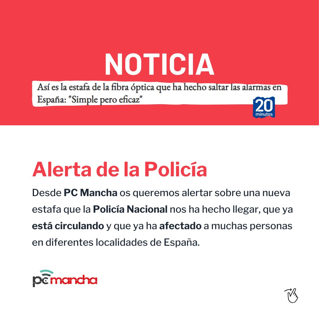 pcmancha_com's tweet image. Te contamos cómo protegerte: desliza y descubre cómo evitar ser víctima de estos estafadores.

#PCMancha #SeguridadCiudadana #EvitaEstafas #ServicioPublico