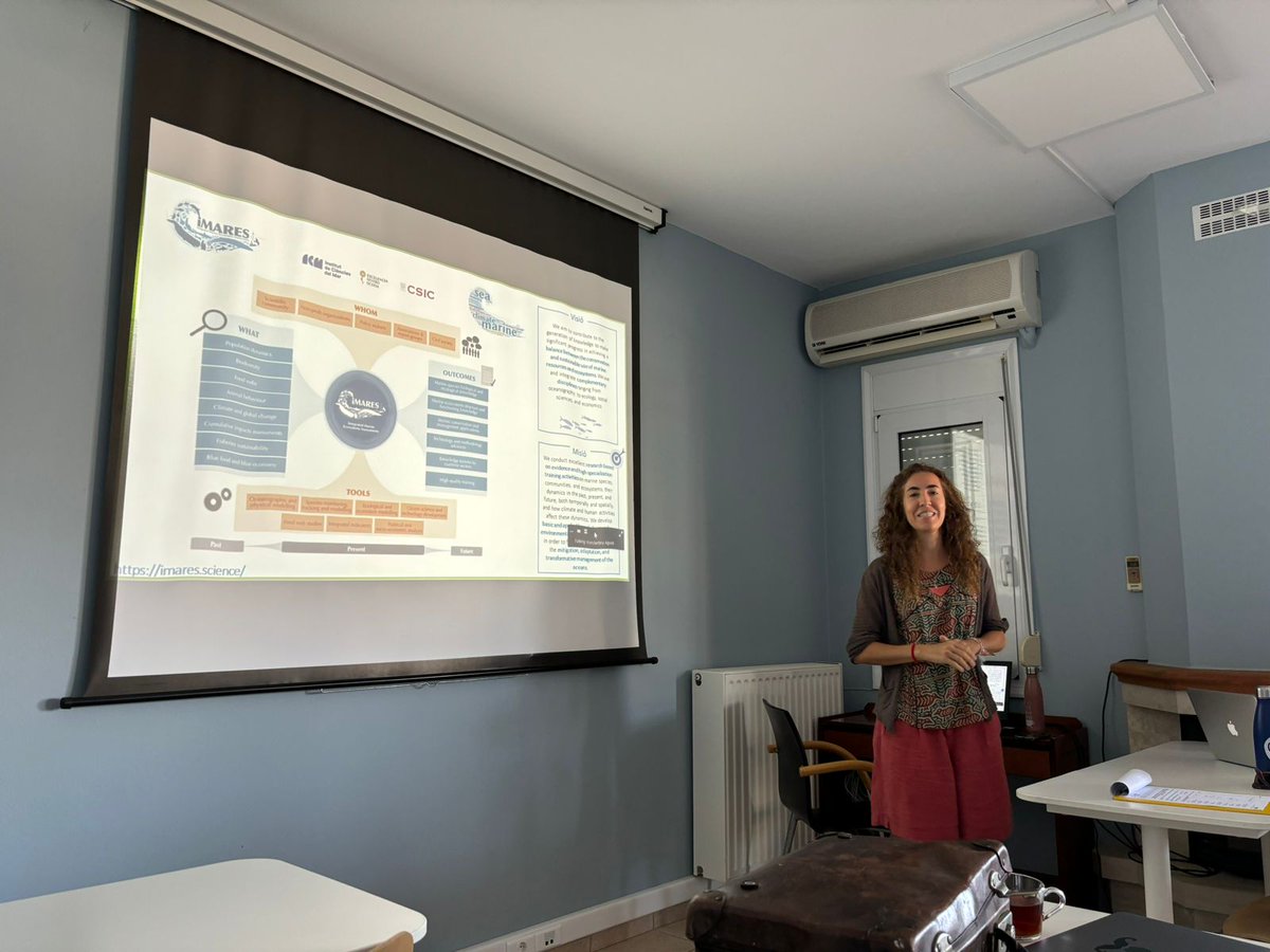 <a href="/PAGES_IPO/">Past Global Changes</a> <a href="/Q_MAREwg/">Q-MARE</a> <a href="/ICMCSIC/">ICM-CSIC</a> <a href="/MariaBas16/">Maria Bas</a> <a href="/CollMonton/">marta coll</a> @kagiadi 🌊 <a href="/CollMonton/">marta coll</a> is currently presenting her incredible work on marine food web modeling. 🐟 
It's fantastic to share expertise in this topic at the amazing workshop organized by <a href="/Q_MAREwg/">Q-MARE</a> and <a href="/PAGES_IPO/">Past Global Changes</a>. 🌍 #MarineScience #EcoModeling #Research 

<a href="/ICMCSIC/">ICM-CSIC</a>