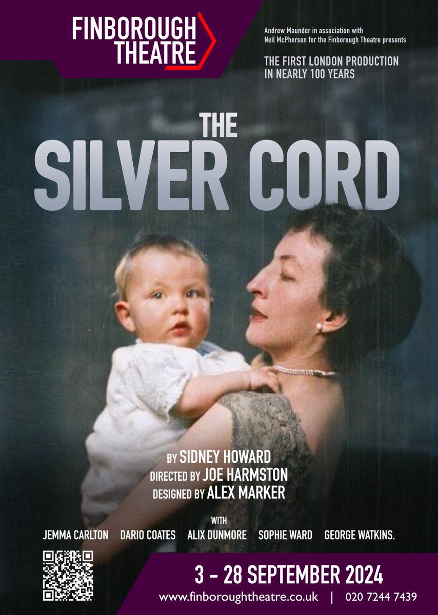 The Silver Cord @ Finborough Theatre (@silvercordplay) on Twitter photo Lovely to have a London audience finally watching Sidney Howard's The Silver Cord after 97 years away <a href="/finborough/">Finborough Theatre</a> #London directed by <a href="/JoeHarmston/">Joe Harmston</a>. Second sold-out preview this evening but tickets available this week for Friday & Saturday.
£10 tickets for under-30s. Lovely to have a London audience finally watching Sidney Howard's The Silver Cord after 97 years away <a href="/finborough/">Finborough Theatre</a> #London directed by <a href="/JoeHarmston/">Joe Harmston</a>. Second sold-out preview this evening but tickets available this week for Friday & Saturday.
£10 tickets for under-30s.