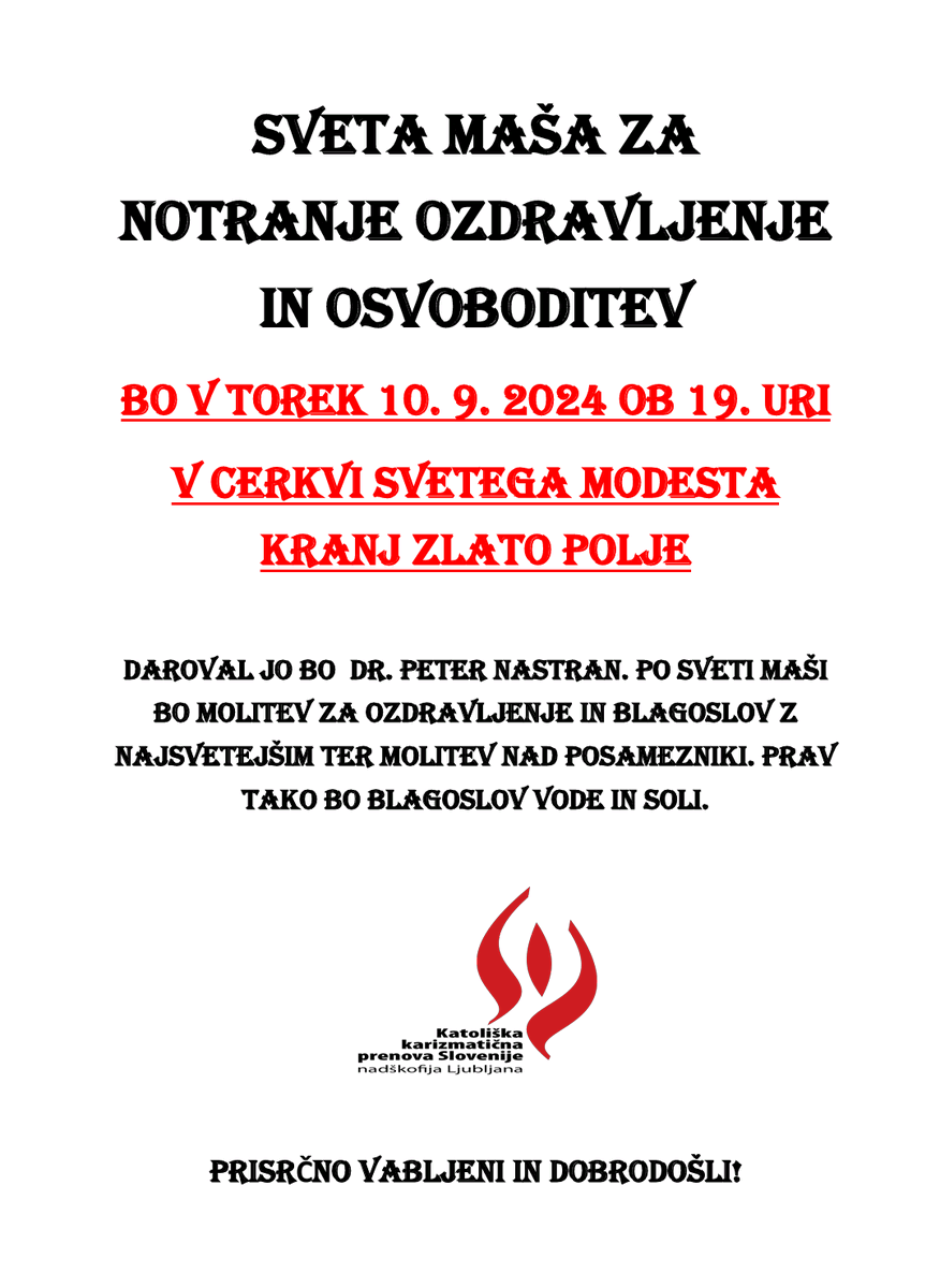 Krscanski_mozje's tweet photo. #Vabilo
#Ozdravljenje #Osvoboditev https://t.co/K7CyV3Xv6r