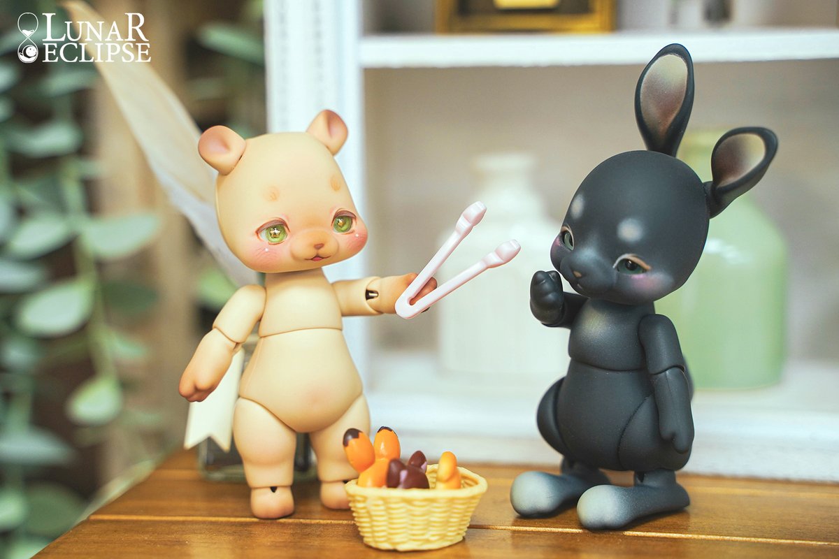 lunareclipseBJD's tweet image. 🐰🥯🐻

#cocoriang
#bjd 
#faceup