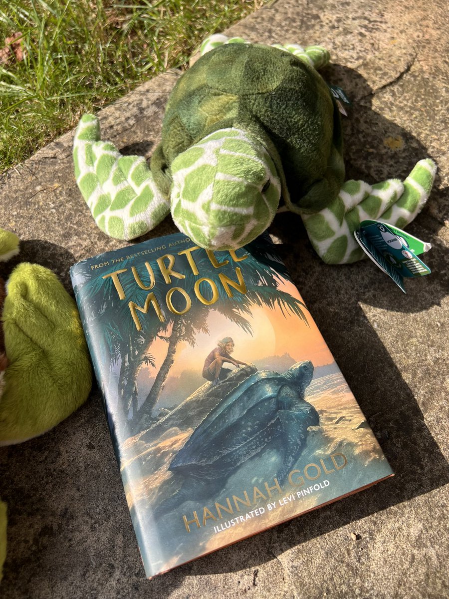 HGold_author's tweet image. ✨Birthday Giveaway✨
To celebrate my 50th, win an advance copy of my lovely new book, Turtle Moon, written by me & illustrated by Levi Pinfold. 💚
🐢RT
🐢Follow me
🐢Put your best turtle gif in the comments!
UK only. Finishes 11 Sep at midnight. Plush not included!