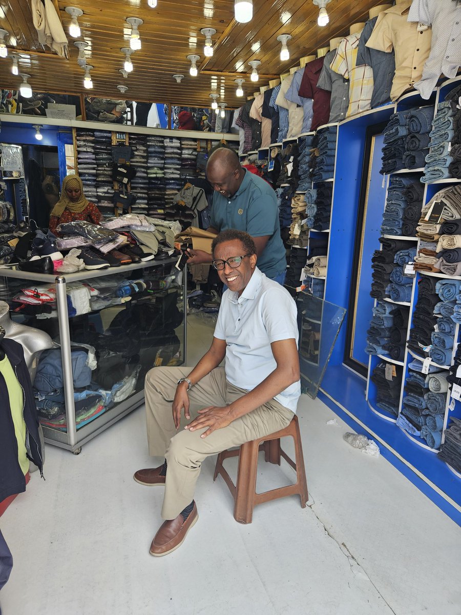 Last day in Addis...and my friend <a href="/dchebitwey/">Chebitwey-OGW</a> is on a shopping spree...<a href="/WehliyeMohamed/">Mohamed Wehliye, MBS</a>