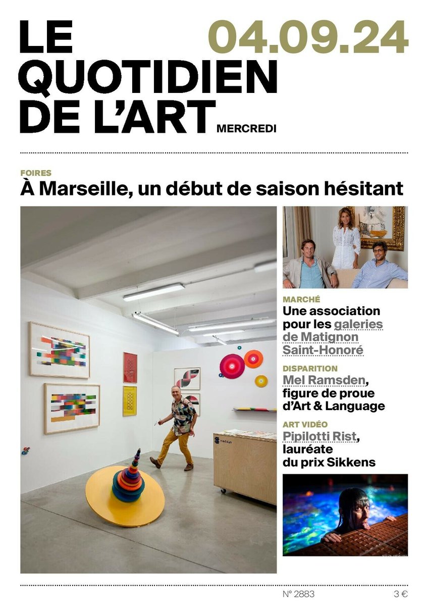 Quotidien de l'Art tweet media