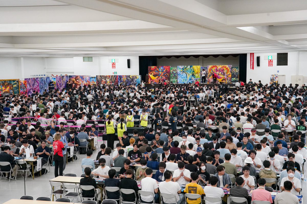 t2duema's tweet image. 【HP更新のお知らせ】
テキストカバレージ
超CSⅦ広島 :フォトカバレージ~会場紹介~
ページを更新致しました。
dm.takaratomy.co.jp/coverage/dmscs…
#デュエマ #超CSVII #カバレージ