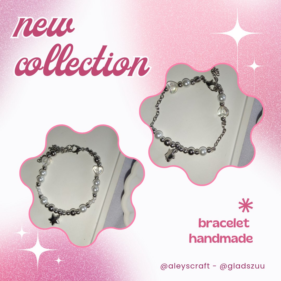 sells

hi, aku open pre-order new collection bracelets nih guys. harganya up 15k-20k aja, ready ina ya. kalau ada yang mau nanti aku tag🙌🏻 /<a href="/aleyscraft_/">aleyscraft</a>