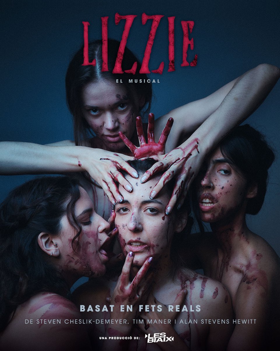 ESTRENA 31 D'OCTUBRE | 'LIZZIE. EL MUSICAL' 

👉Un thriller musical sobre els assassinats de Lizzie Borden el 1892, estrenat el 2009 a Nova York i interpretat ara per 4 dones.

🎸 Amb músics en directe!

🎟️ Entrades a: bit.ly/2zhkQpO

#theatre #teatro #barcelona