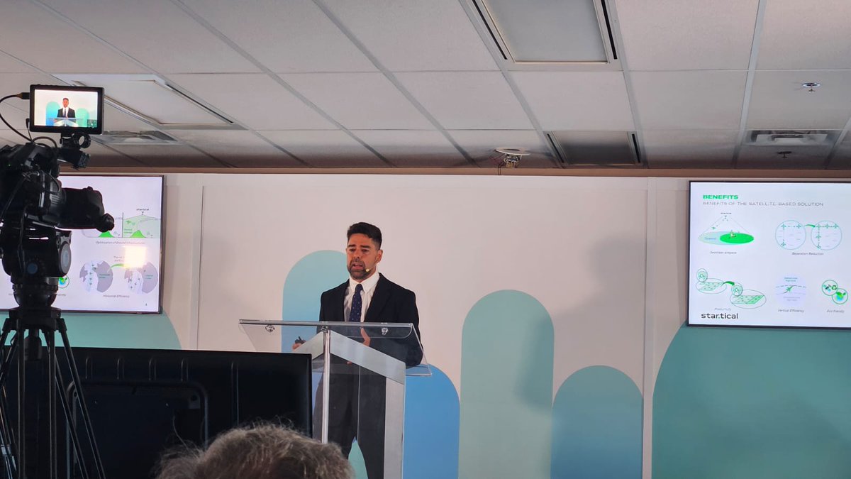 🗣️ Juanjo Cornejo, director de Desarrollo de Negocio y Relaciones Internacionales de <a href="/StarticalBD/">startical bd</a>, ha presentado los avances del proyecto #STARTICAL en la 14ª Conferencia de Navegación Aérea organizada por la <a href="/icao/">ICAO</a>.

📍 En #Montreal.

 #ANCONF2024 #OACI