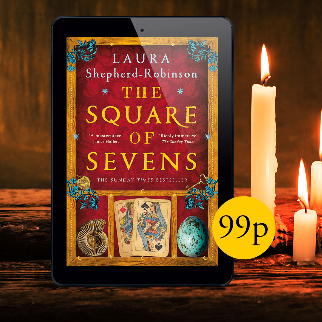 Mantle Books (@mantlebooks) on Twitter photo The instant Sunday Times bestseller, The Square of Sevens, by <a href="/LauraSRobinson/">Laura Shepherd-Robinson</a> is just 99p on eBook until the end of the month!
Grab it here: t.ly/EhhOz The instant Sunday Times bestseller, The Square of Sevens, by <a href="/LauraSRobinson/">Laura Shepherd-Robinson</a> is just 99p on eBook until the end of the month!
Grab it here: t.ly/EhhOz