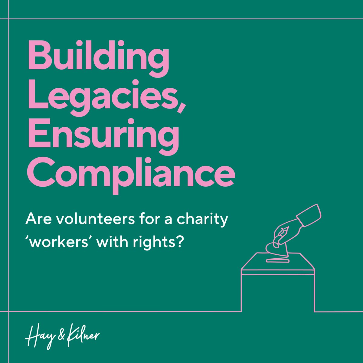 🤔Are volunteers for a charity ‘workers’ with rights?🤔

The answer is possibly…

Sarah Furness takes you through what a recent case could mean for your charity here 👉rb.gy/75qcit

#CharityLaw #EmploymentLaw #HRIssues #Volunteers #LawFirms