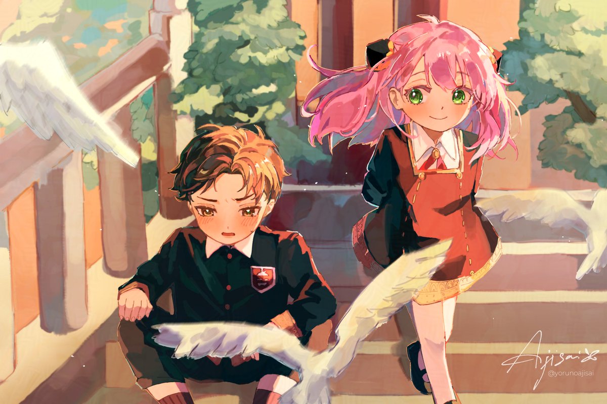 Fluttering feelings
#SPY_FAMILY #スパイファミリー #DamiAnya #ダミアニャ