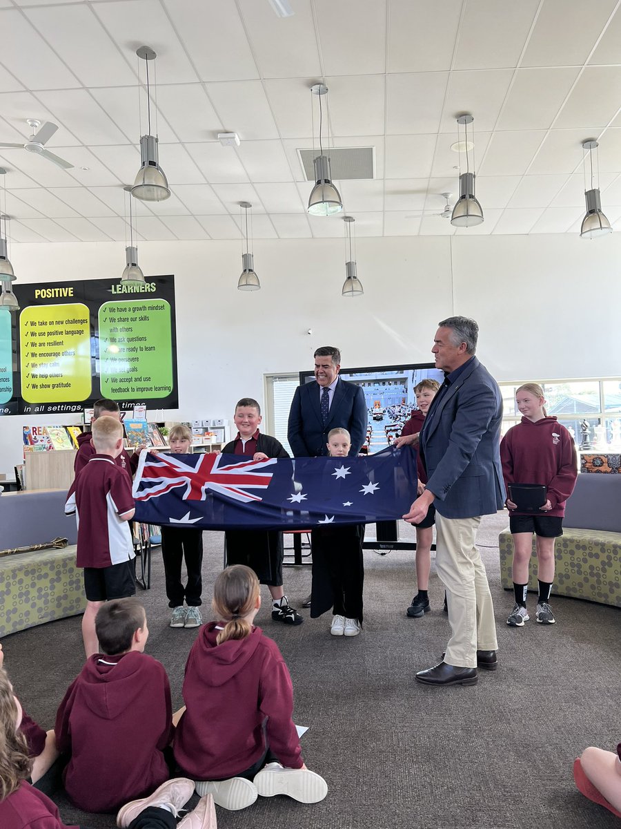 MiltonDickMP's tweet photo. Day 3 of Parliament in Schools is done and dusted, and we are now out in the great Gippsland region with local member @DarrenChesterMP. https://t.co/GC8lNXyISk
