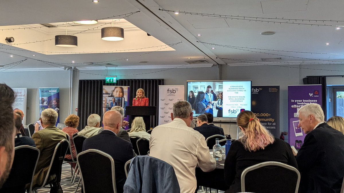 Great to be at #FSBSWCONF24 Listening to <a href="/sianlloydnews/">sianlloydnews</a> introduce the day makes it feel like no time since last year's. Looking forward to a day of great speakers.