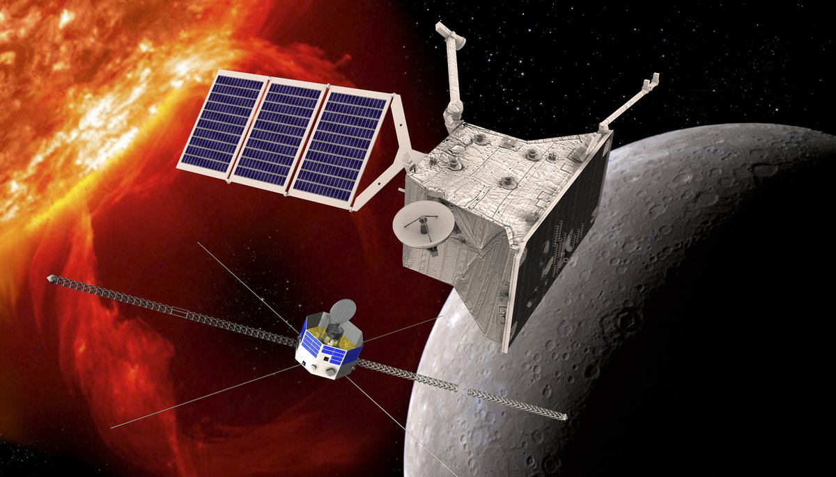 Alain Doressoundiram (@al_planeto) on Twitter photo The <a href="/esa/">European Space Agency</a> <a href="/BepiColombo/">BepiColombo</a> mission will pass closer to Mercury than itâs ever been before : just 165 km from the surface. Closest approach is scheduled for 23:48 CEST (21:48 UTC) tonight
<a href="/Obs_Paris/">Observatoire de Paris | PSL</a> @LesiaAstro The <a href="/esa/">European Space Agency</a> <a href="/BepiColombo/">BepiColombo</a> mission will pass closer to Mercury than itâs ever been before : just 165 km from the surface. Closest approach is scheduled for 23:48 CEST (21:48 UTC) tonight
<a href="/Obs_Paris/">Observatoire de Paris | PSL</a> @LesiaAstro