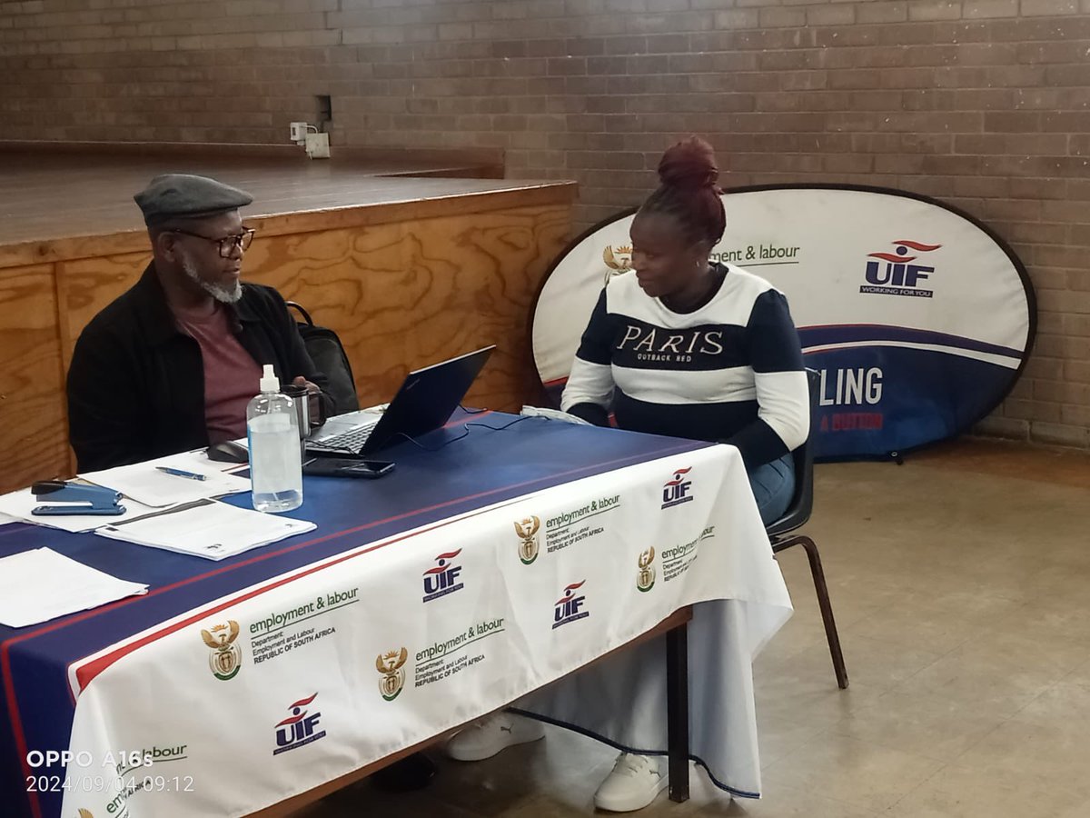 deptoflabour's tweet photo. The Department in the Eastern Cape in partnership with Ndlambe local municipality and Teba Pty Ltd are currently hosting an #Exmineworkers campaign in Marselle. https://t.co/1ElLmNbOyy