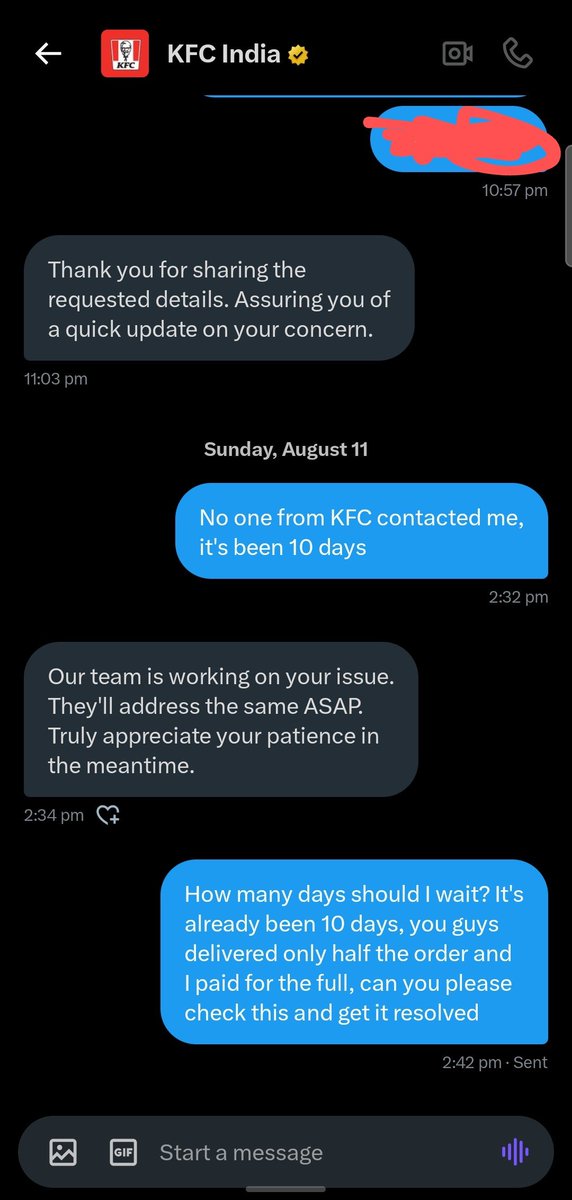 Anonymous tweet media