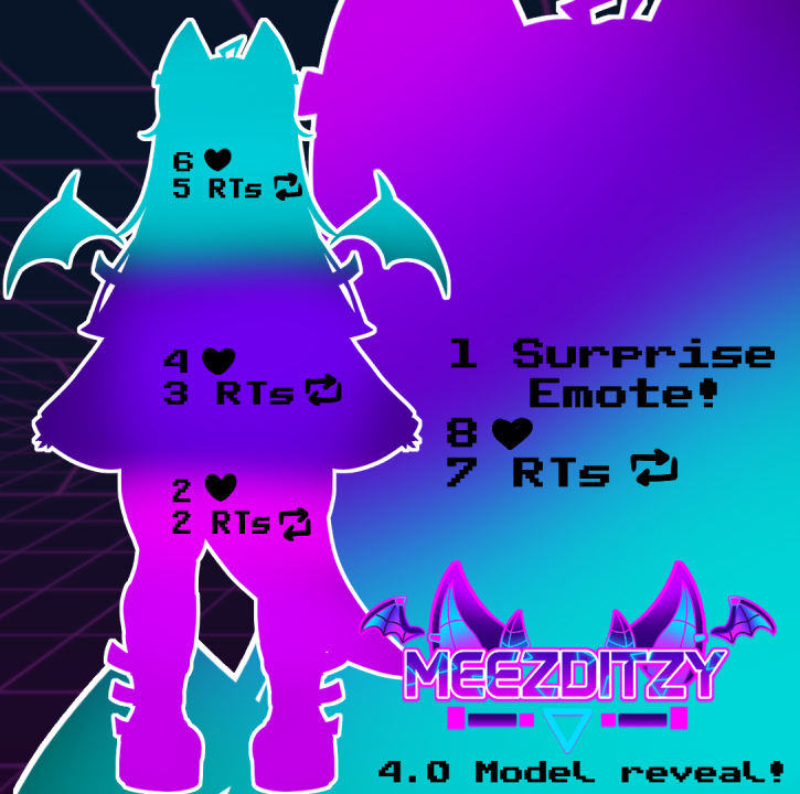 meezditzy's tweet photo. Tomorrow is my birthday! As for a special occasion, I'll reveal my 4.0 2D model before planning the debut to show off the rig!  YA'LL KNOW WHAT TO DO! LIKE/RT THE POST PEEPS✨🙌
#vtubermodel #Vtuberdebut #VtuberEN #VtuberSupport #ModelReveal https://t.co/ecOKMokEd5