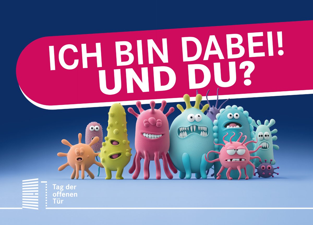 Helmholtz-Zentrum für Infektionsforschung –inaktiv (@helmholtz_hzi) on Twitter photo Wo Bakterien & Viren Karriere machen: Besucht uns zum Tag der offenen Tür am 21.09. am Science Campus BS-Süd! Mit dabei sind <a href="/tuBraunschweig/">TU Braunschweig</a>, <a href="/DZIF_/">DZIF (inaktiv)</a>, <a href="/TWINCOREtweets/">TWINCORE (inaktiv)</a>, <a href="/Yumab_GmbH/">Yumab</a>, <a href="/hdw_bs/">Haus d. Wissenschaft</a>, ForschungRegion, BioS, Ostfalia & HZI. Infos zum Programm unter: helmholtz-hzi.de/media-center/v… Wo Bakterien & Viren Karriere machen: Besucht uns zum Tag der offenen Tür am 21.09. am Science Campus BS-Süd! Mit dabei sind <a href="/tuBraunschweig/">TU Braunschweig</a>, <a href="/DZIF_/">DZIF (inaktiv)</a>, <a href="/TWINCOREtweets/">TWINCORE (inaktiv)</a>, <a href="/Yumab_GmbH/">Yumab</a>, <a href="/hdw_bs/">Haus d. Wissenschaft</a>, ForschungRegion, BioS, Ostfalia & HZI. Infos zum Programm unter: helmholtz-hzi.de/media-center/v…