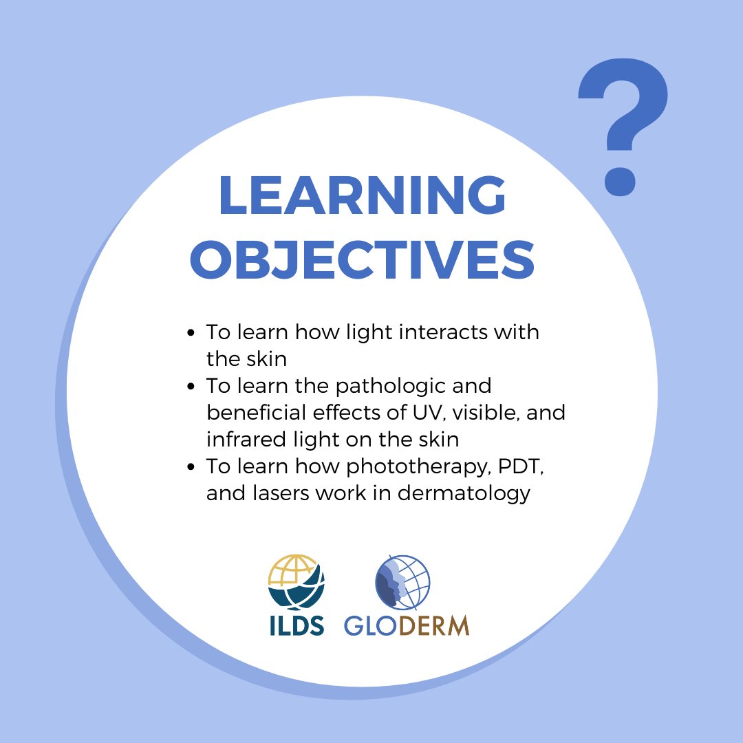 glodermalliance's tweet photo. Explore and expand your knowledge of "Understanding and Using Light in Dermatology" with Prof Harvey Lui MD on 18 September 2024 from 14:00 - 15:00 UTC in our next GLODERM Educational Webinar of the new series!🔍📚 Register now for FREE: https://t.co/LKRKVwnahn https://t.co/hlYMSQNh4v