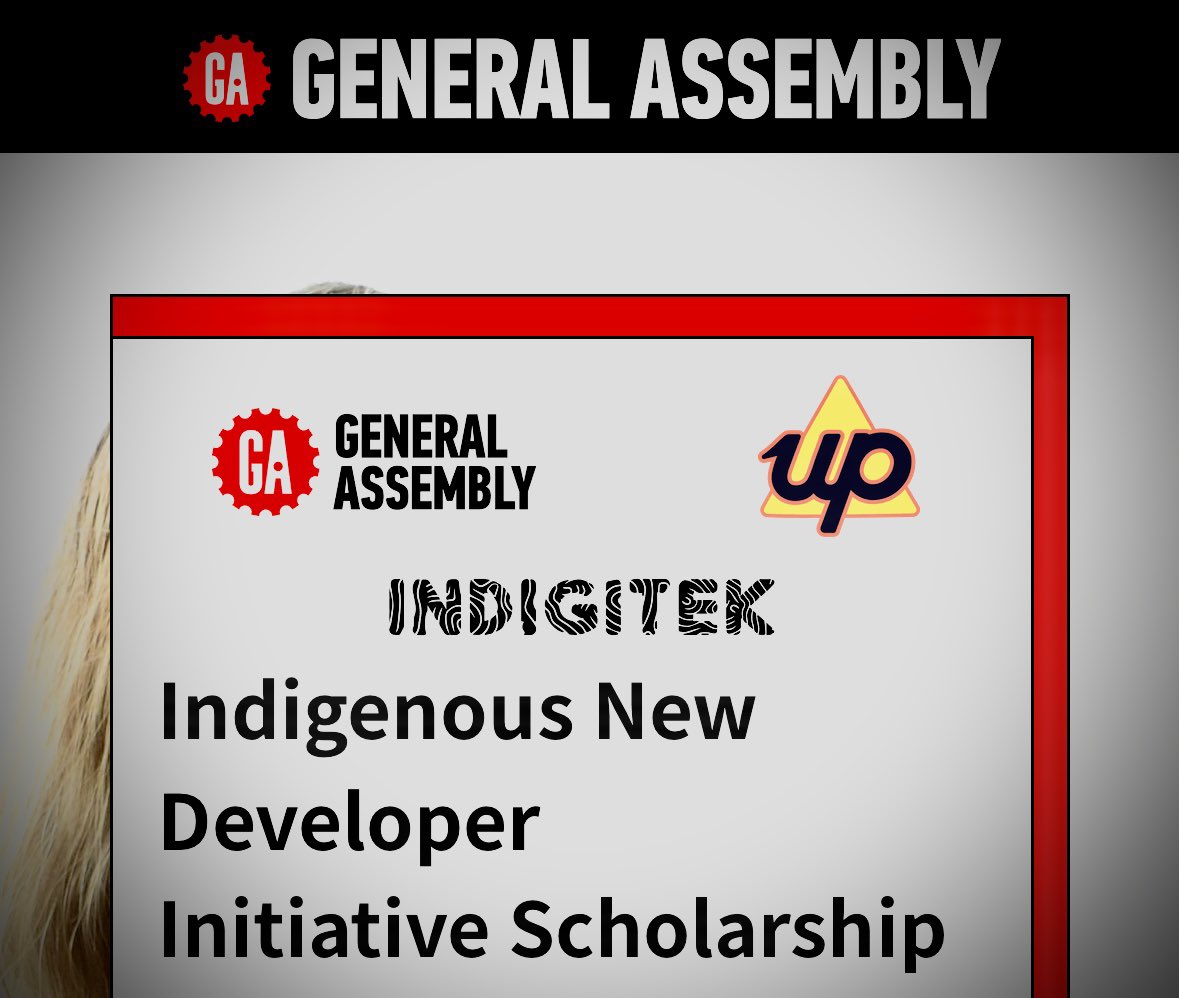 Dom Pym (@dompym) on Twitter photo <a href="/up_banking/">Up</a> partners with <a href="/indigitek/">Indigitek</a> and <a href="/GA/">General Assembly</a> for full scholarship to GA’s Software Engineering Bootcamp, plus potential Up internship
For Aboriginal and Torres Straight Islanders living in Victoria (able to travel to Melbourne)
learn.generalassemb.ly/indi-scholarsh…
#SoftwareEngineering <a href="/up_banking/">Up</a> partners with <a href="/indigitek/">Indigitek</a> and <a href="/GA/">General Assembly</a> for full scholarship to GA’s Software Engineering Bootcamp, plus potential Up internship
For Aboriginal and Torres Straight Islanders living in Victoria (able to travel to Melbourne)
learn.generalassemb.ly/indi-scholarsh…
#SoftwareEngineering