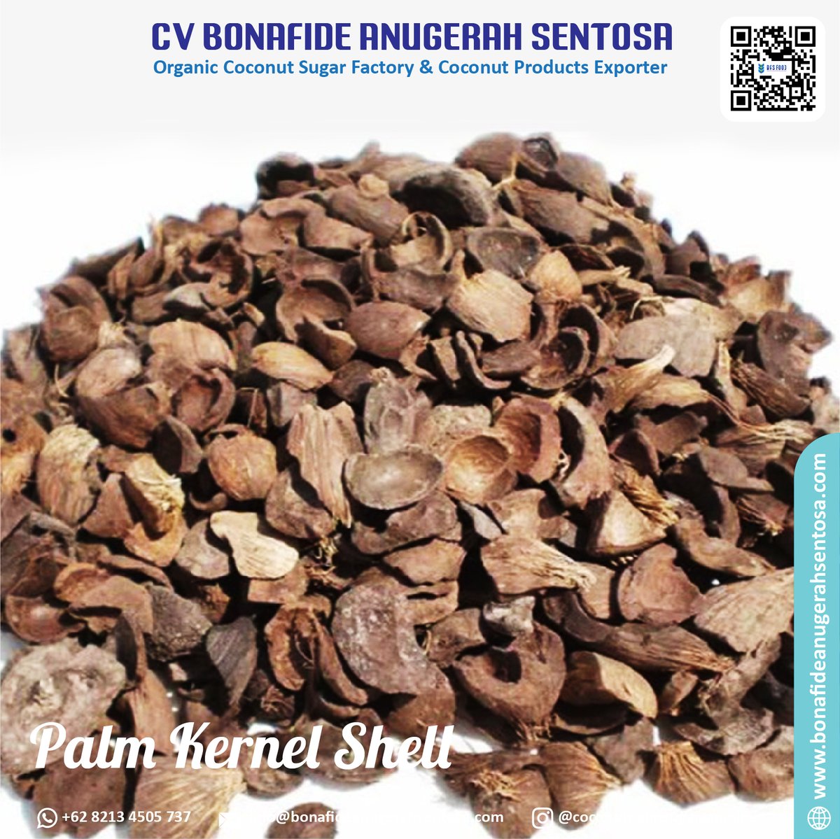 Bonafidas's tweet image. Palm Kernel Shell is a palm oil agricultural waste that comes from the skin of palm seeds. The surface of this palm shell is very hard and strong.

CV Bonafide Anugerah Sentosa as Palm Kernel Shell Supplier

#palmkernelshell #pks #palmproducts #indonesia #exporter