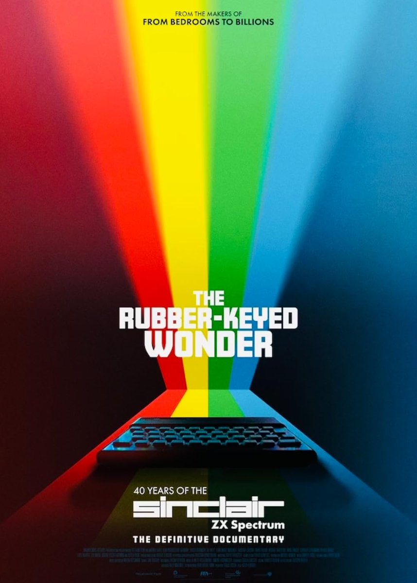 The Rubber-Keyed Wonder – The Story of the Sinclair ZX Spectrum gets a trailer and premiere date. Details here bit.ly/3MRXKcd

#TheRubberKeyedWonder #ZXSpectrum #SirCliveSinclair #documentary #film #computer <a href="/graciousfilms1/">Gracious Films 🎥</a>