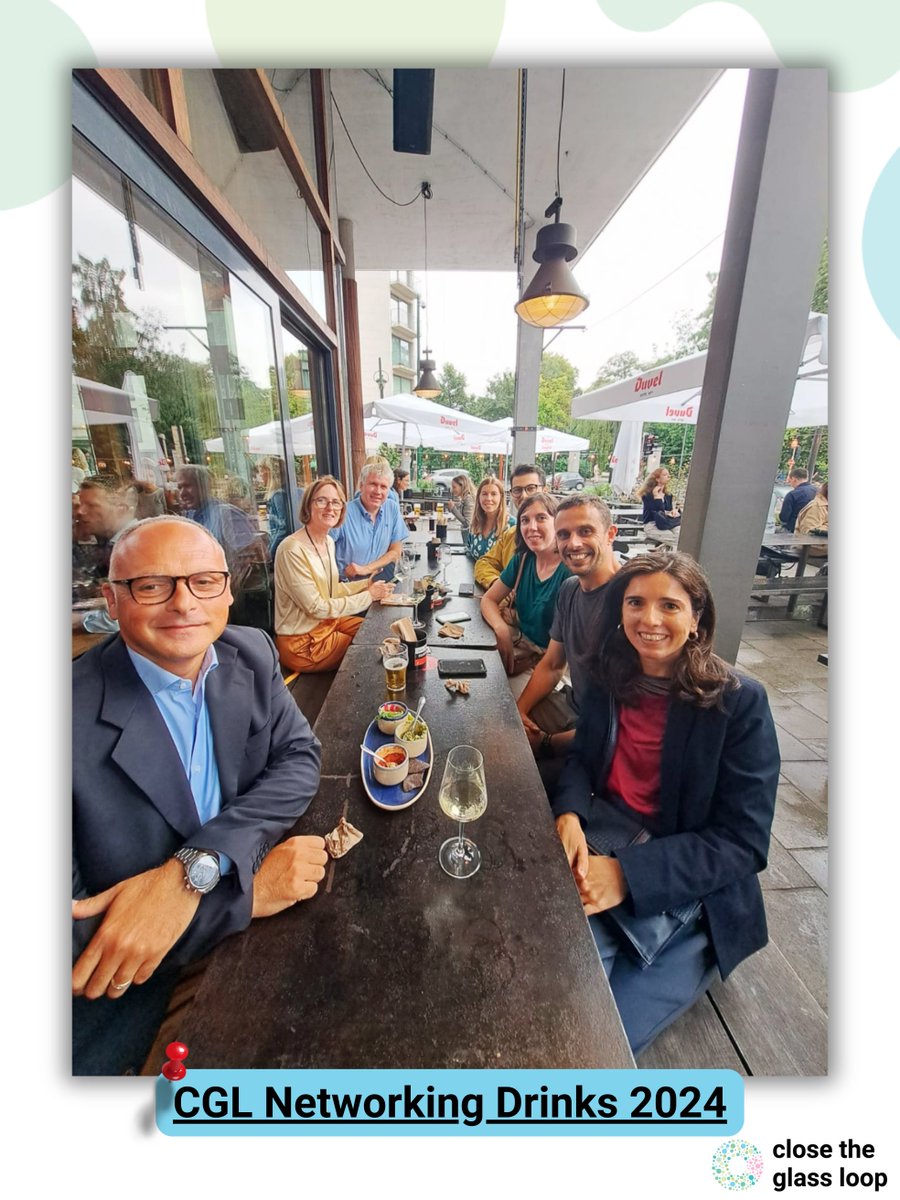 It was wonderful to reconnect in person at the CGL networking event with our Close the Glass Loop friends and colleagues. 🍾

The informal gathering, held right after the holiday season, provided a relaxed atmosphere to exchange ideas and strengthen our connections. 🤝