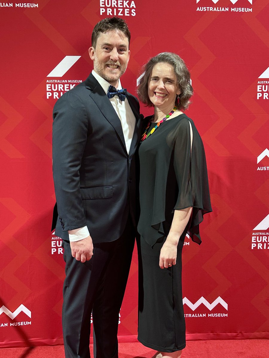 Prof. Euan Ritchie (@euanritchie.bsky.social) (@euanritchie1) on Twitter photo At the #EurekaPrizes with my favourite human, <a href="/scidocmartin/">A/Prof Jen Martin @scidocmartin.bsky.social</a>.
<a href="/eurekaprizes/">Australian Museum Eureka Prizes</a>. At the #EurekaPrizes with my favourite human, <a href="/scidocmartin/">A/Prof Jen Martin @scidocmartin.bsky.social</a>.
<a href="/eurekaprizes/">Australian Museum Eureka Prizes</a>.