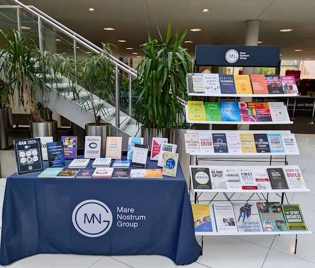 Mare Nostrum Group (@mare_nostrum_uk) on Twitter photo This week we’re attending #BAM2024 <a href="/bam_ac_uk/">British Academy of Management</a>
Author of Management as a Calling, Andrew Hoffman, is a keynote speaker!
We have Andrew's book, plus a range of titles from <a href="/WhartonPress/">Wharton School Press</a>, <a href="/Gallup/">Gallup</a> , <a href="/stanfordpress/">Stanford Press</a>, <a href="/APA/">American Psychological Association</a> , <a href="/utpress/">University of Toronto Press</a> & <a href="/HumanKineticsEU/">Human Kinetics Europe</a> This week we’re attending #BAM2024 <a href="/bam_ac_uk/">British Academy of Management</a>
Author of Management as a Calling, Andrew Hoffman, is a keynote speaker!
We have Andrew's book, plus a range of titles from <a href="/WhartonPress/">Wharton School Press</a>, <a href="/Gallup/">Gallup</a> , <a href="/stanfordpress/">Stanford Press</a>, <a href="/APA/">American Psychological Association</a> , <a href="/utpress/">University of Toronto Press</a> & <a href="/HumanKineticsEU/">Human Kinetics Europe</a>