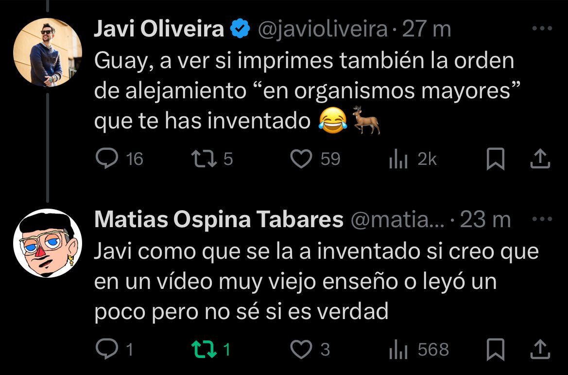 javioliveira's tweet photo. Por cierto.

La arrastrada que se comió Ricky anoche por cada persona que subió no fue poca cosa.

Me lo veo amargaito hoy en su cuarto, va a necesitar muchos comentarios así de la guarde para calmar su inseguridad. https://t.co/44l402JCNS