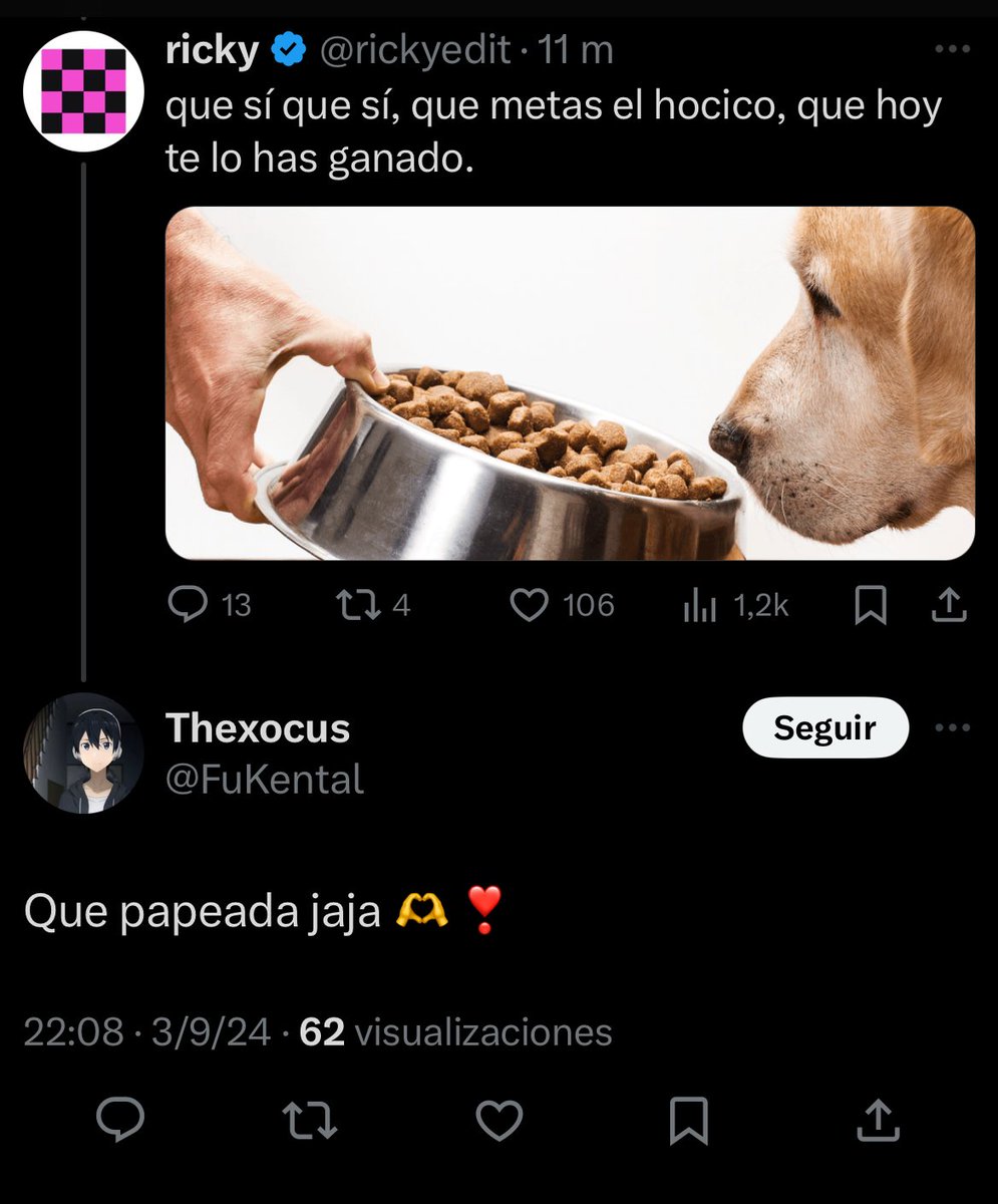 javioliveira's tweet photo. Por cierto.

La arrastrada que se comió Ricky anoche por cada persona que subió no fue poca cosa.

Me lo veo amargaito hoy en su cuarto, va a necesitar muchos comentarios así de la guarde para calmar su inseguridad. https://t.co/44l402JCNS