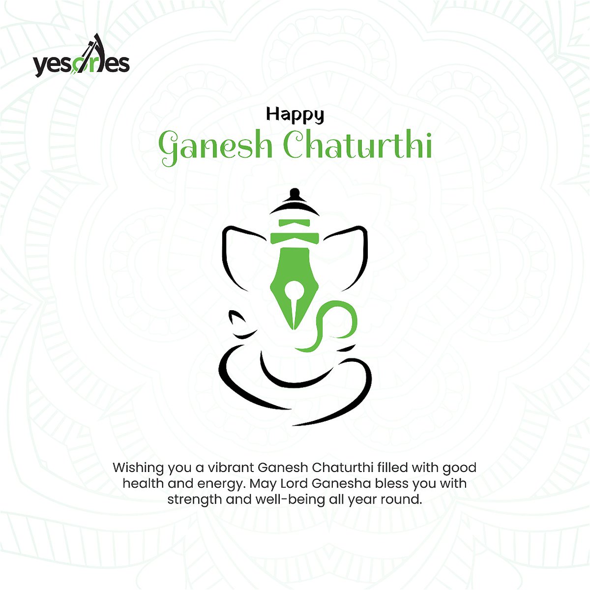 On this auspicious day of Ganesh Chaturthi, may Lord Ganesha bring you peace, happiness, and endless opportunities. Happy Ganesh Chaturthi.