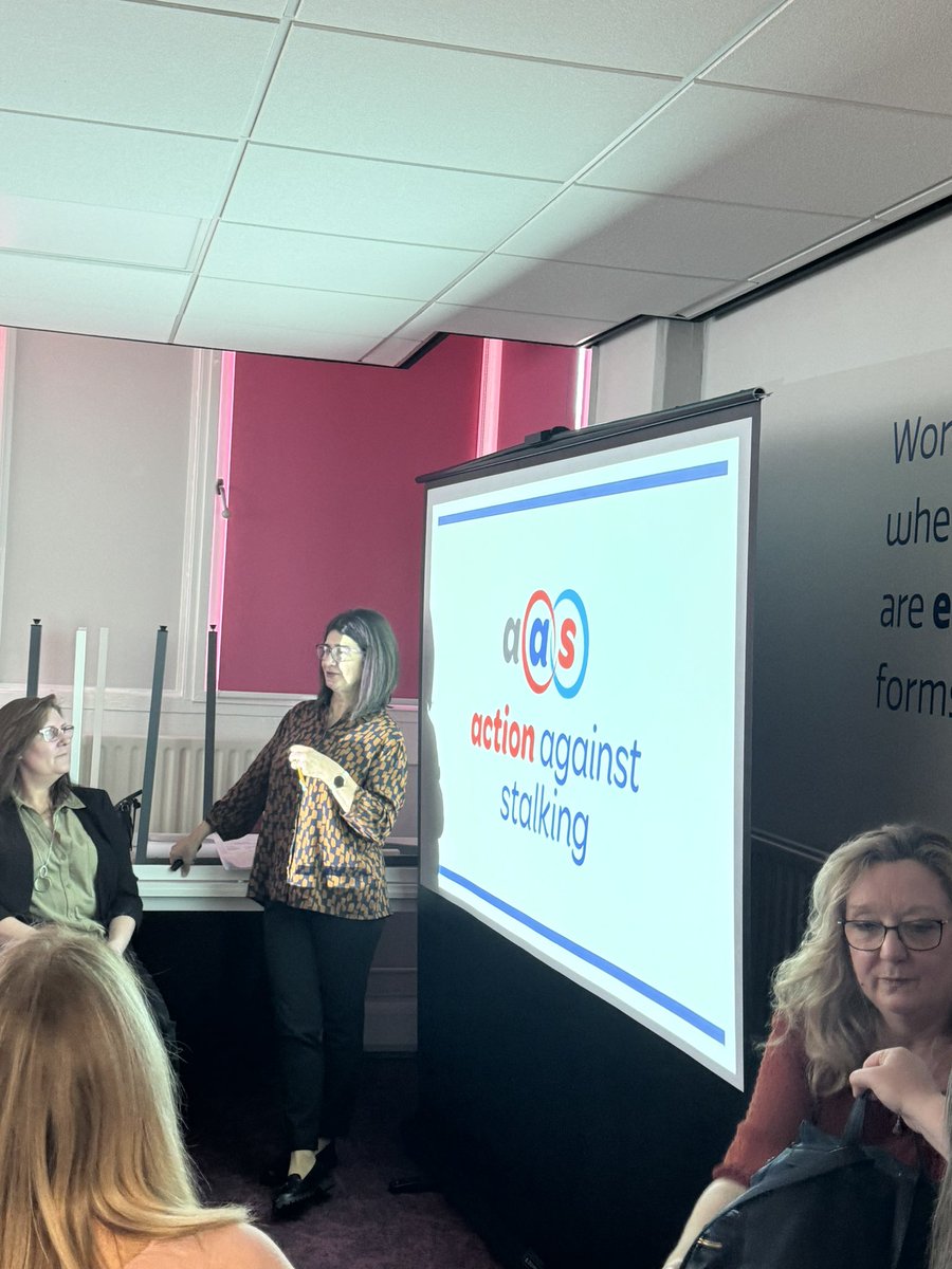 Today we have the impressive <a href="/ActionStalking/">Action Against Stalking</a>  team working with our all of <a href="/RCCGlasgow/">Glasgow and Clyde Rape Crisis</a> staff to continue to improve our understanding of and collaboration with like minded organisations who have the same aims as we do. A Scotland where abuse towards women&amp;girls is eradicated 👌🏻