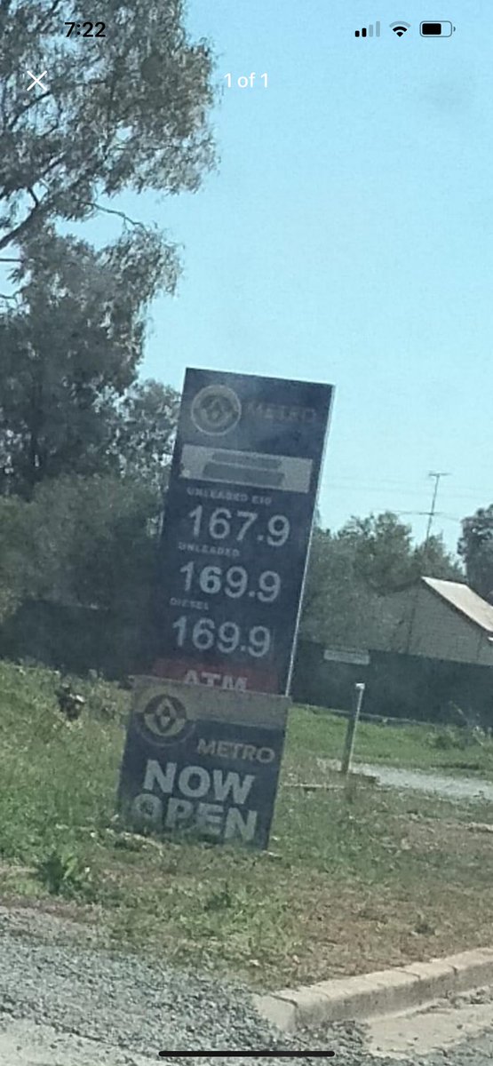 MickDehlsen05's tweet photo. Fuel price today in Barmedman!!⛽️😳
A small town between Temora & West Wyalong!!🚗
#Barmedman #Fuelprice #CheapFuel https://t.co/4SULDqKmAF